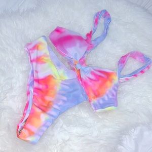Tye Dye Pattern Bikini